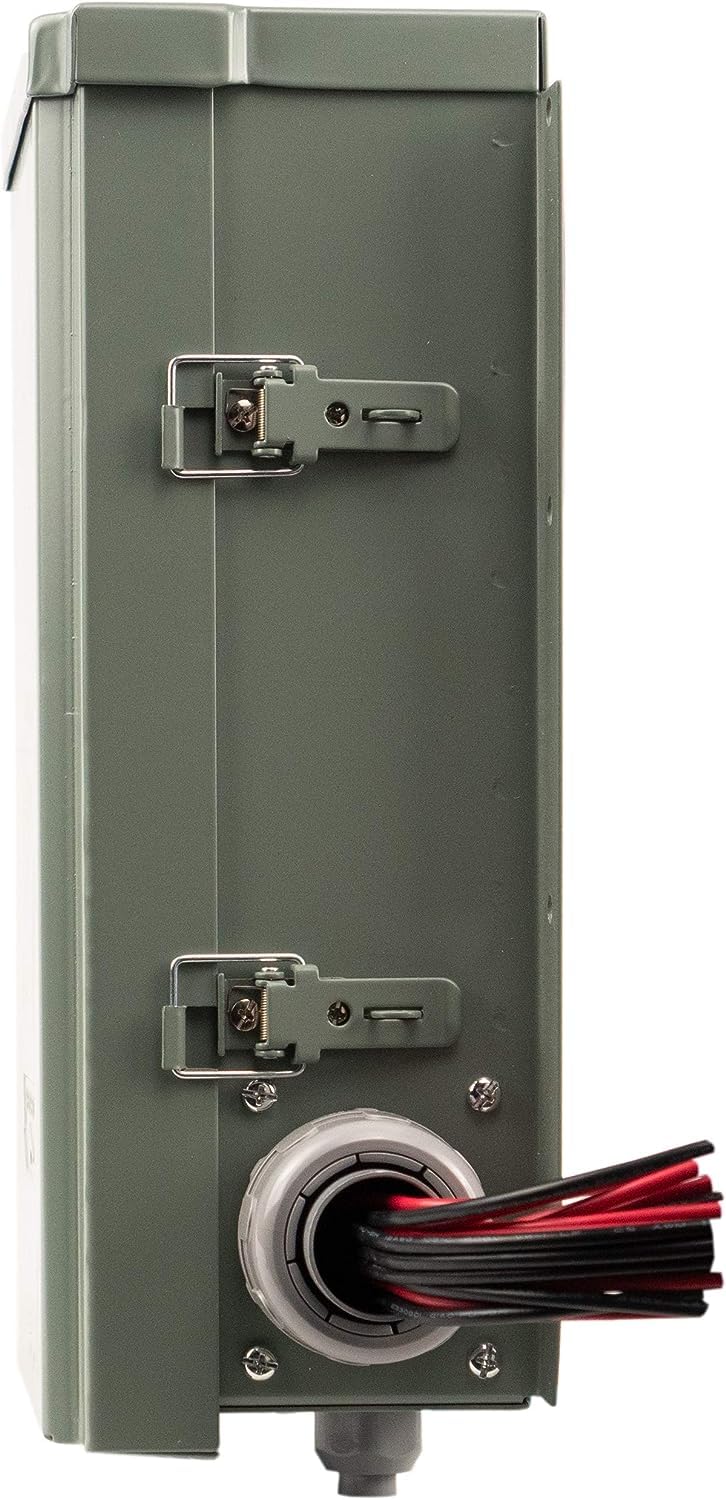 Connecticut Electric EmerGen 50 Amp Transfer Switch - 10-Circuit, 12500 Watts Generator Power Transfer Panel for Home Backup & Emergency Power Outages