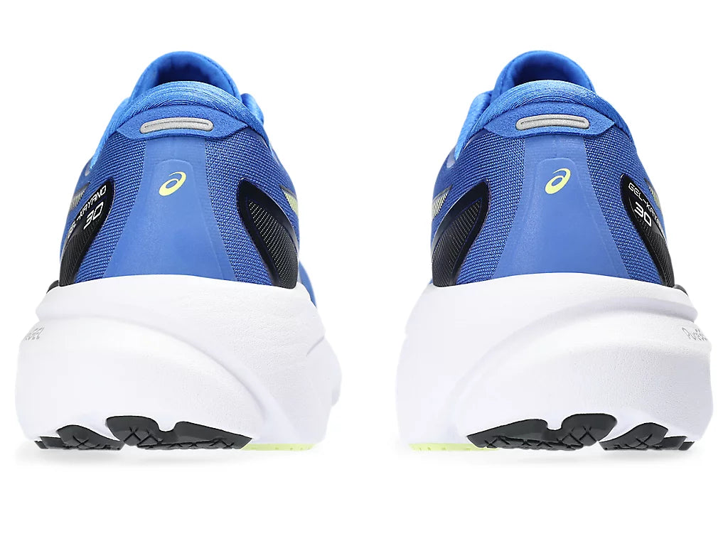ASICS Men's GEL-KAYANO 30 Running Shoes - Illusion Blue/Glow Yellow | Premium Cushioning & Stability for Long-Distance Running, Jogging & Gym Workouts