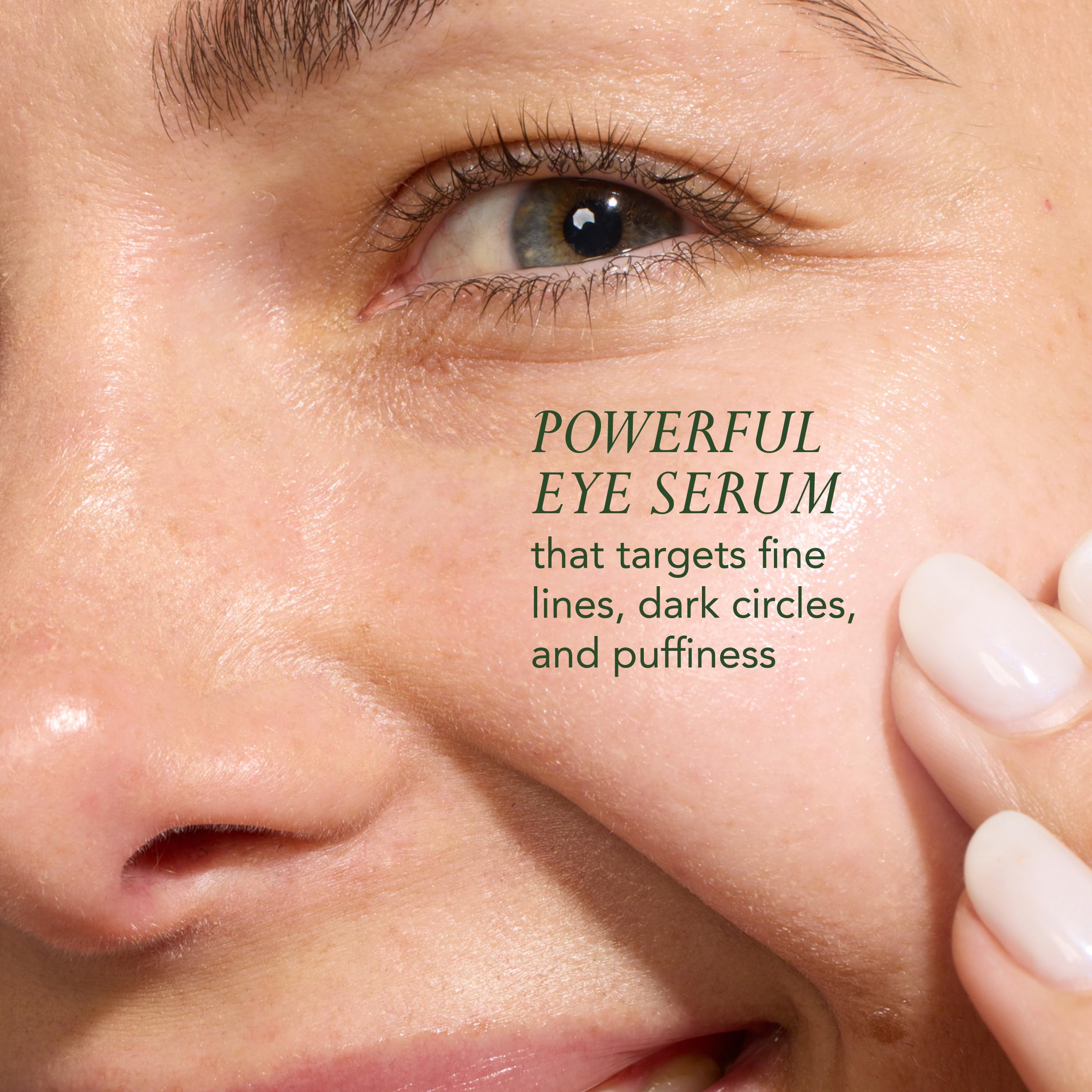 Kat Burki Rose Hip Intense Recovery Anti-Aging Eye Serum - Vitamin C & 1% Encapsulated Retinol for Fine Lines, Puffiness & Dark Circles - 0.5 fl.oz - Perfect for Nighttime Skincare Routine & Travel-Friendly Eye Treatment