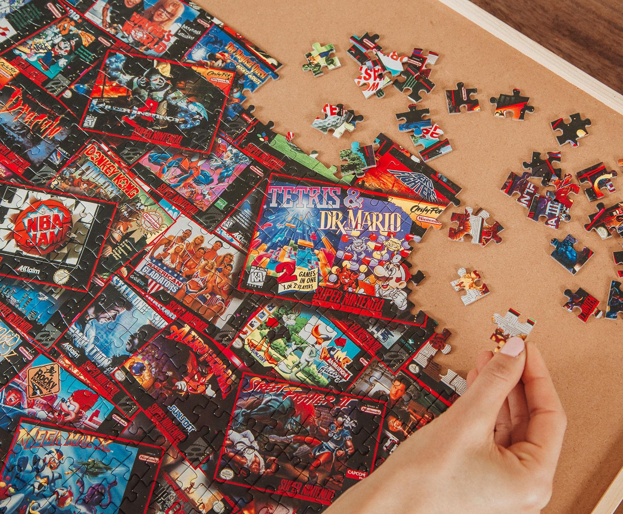 Super Never Ending Showdowns Retro Video Games 1000-Piece Jigsaw Puzzle for Adults & Kids | Challenging Brain Teaser, Educational STEM Toy, Family Game Night Activity, Creative Home Decor Gift for Gamers & Puzzle Lovers (Perfect for Birthday Parties, Classroom Learning & Stress Relief)