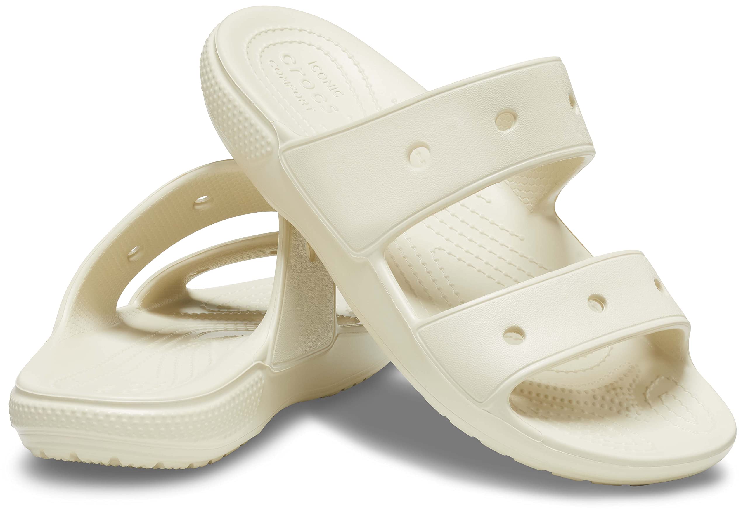 Crocs Unisex-Adult Classic Clogs | Comfortable Slip-On Sandals for Men & Women | Perfect for Beach, Pool, Garden & Casual Wear