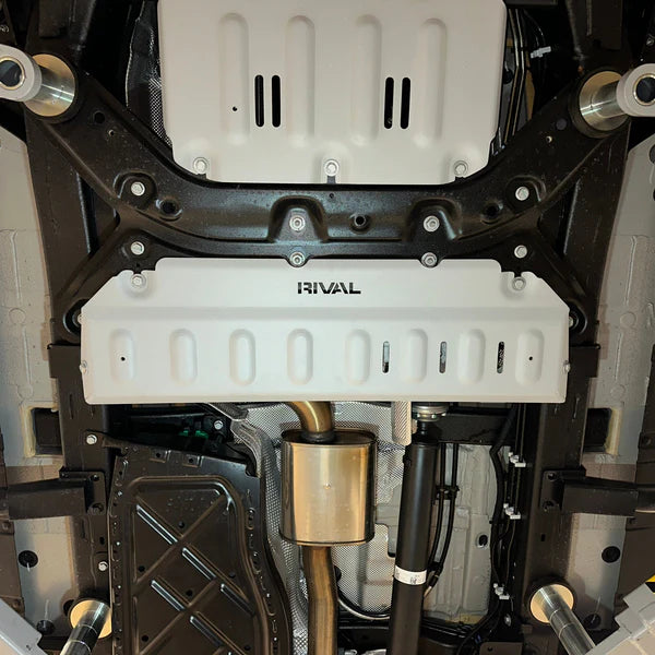 RIVAL 4X4 Gen2 Aluminum Transfer Case Skid Plate for 2023+ Ineos Grenadier & Quartermaster - Heavy Duty Off-Road Protection for Rock Crawling & Overlanding Adventures