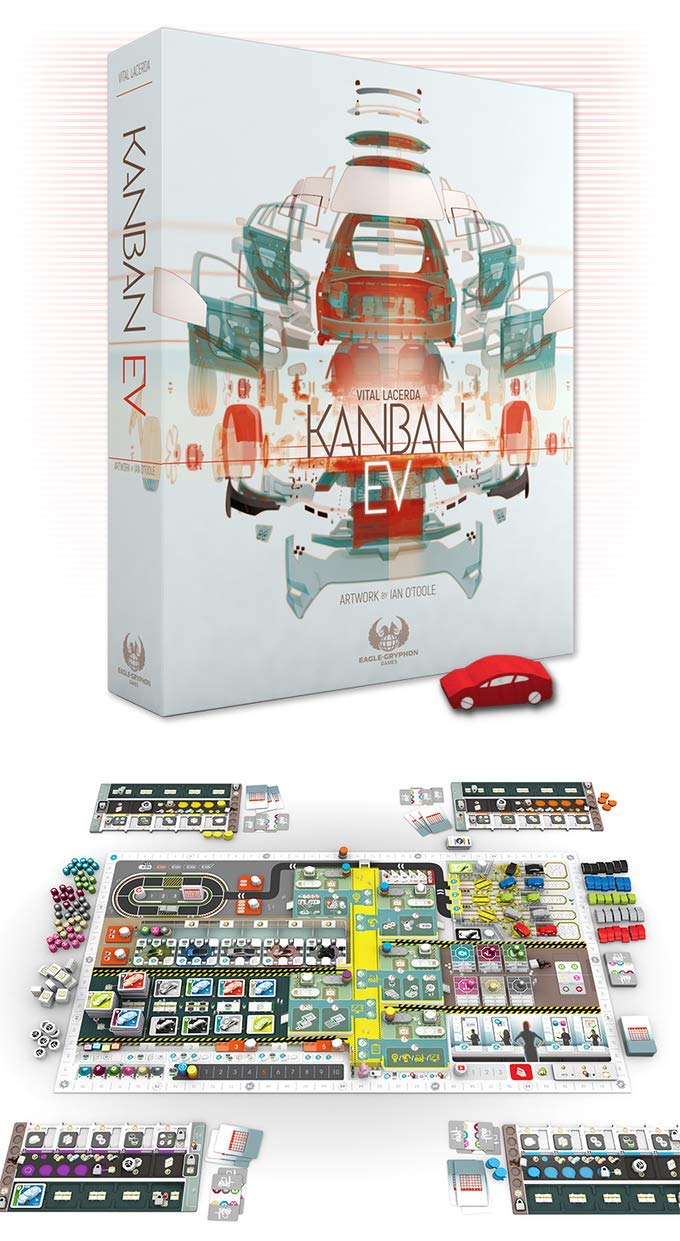Kanban EV Board Game - Strategic Business Simulation for Adults & Teens - Perfect for Family Game Nights & Office Team Building