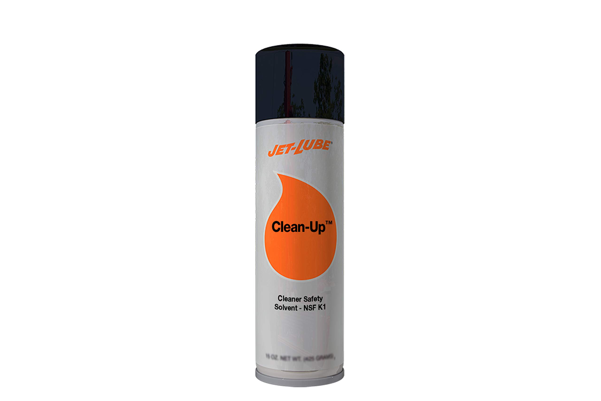 Jet-Lube Clean-Up - Industrial Cleaner & Solvent | Non-Flammable, Ozone-Safe, Non-Staining Formula | 18oz Bottle | Perfect for Heavy-Duty Equipment, Automotive Parts & Workshop Maintenance