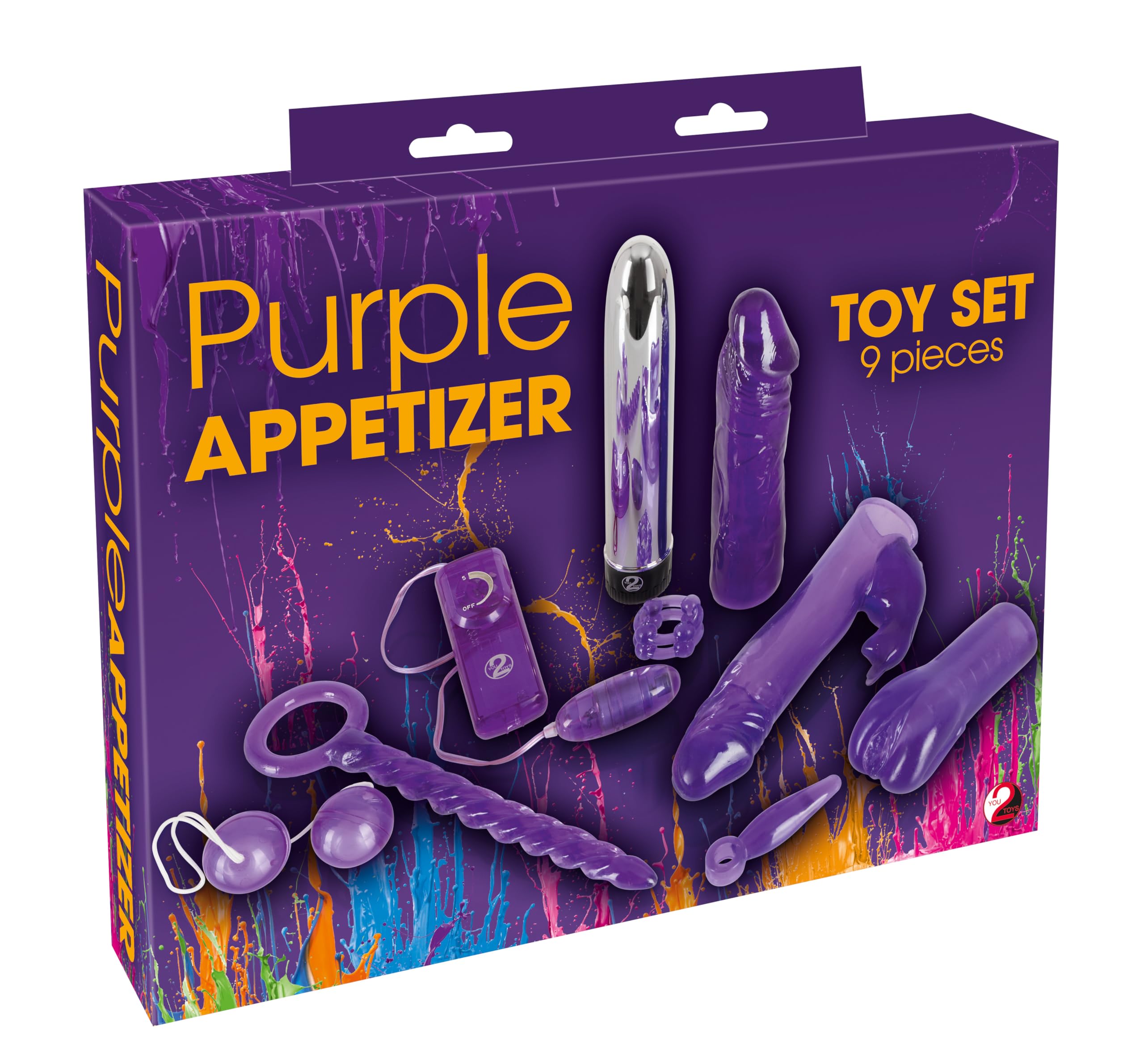 YOU2TOYS Purple Appetizer Adult Toy Set - Premium Sensual Massager for Couples & Solo Play - Perfect for Romantic Nights & Self-Care Moments