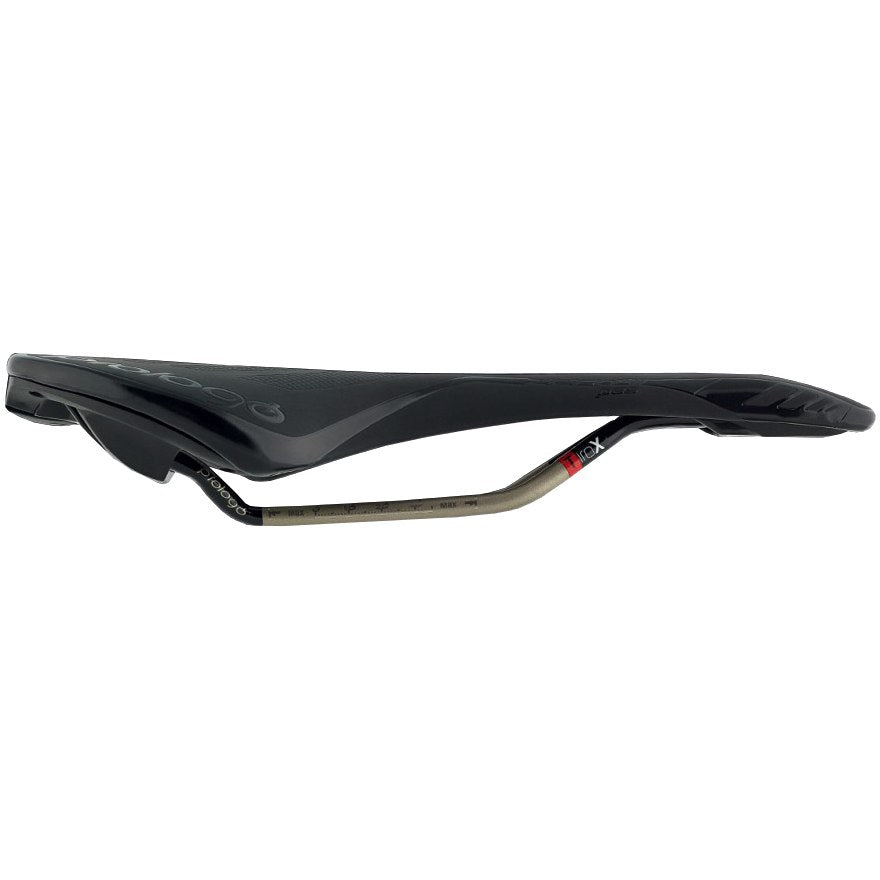 Prologo Scratch 2 Pas Tirox Bike Saddle - 280x134mm Black Cycling Seat for Road & Mountain Bikes - Comfortable Performance Saddle for Long Rides and Racing