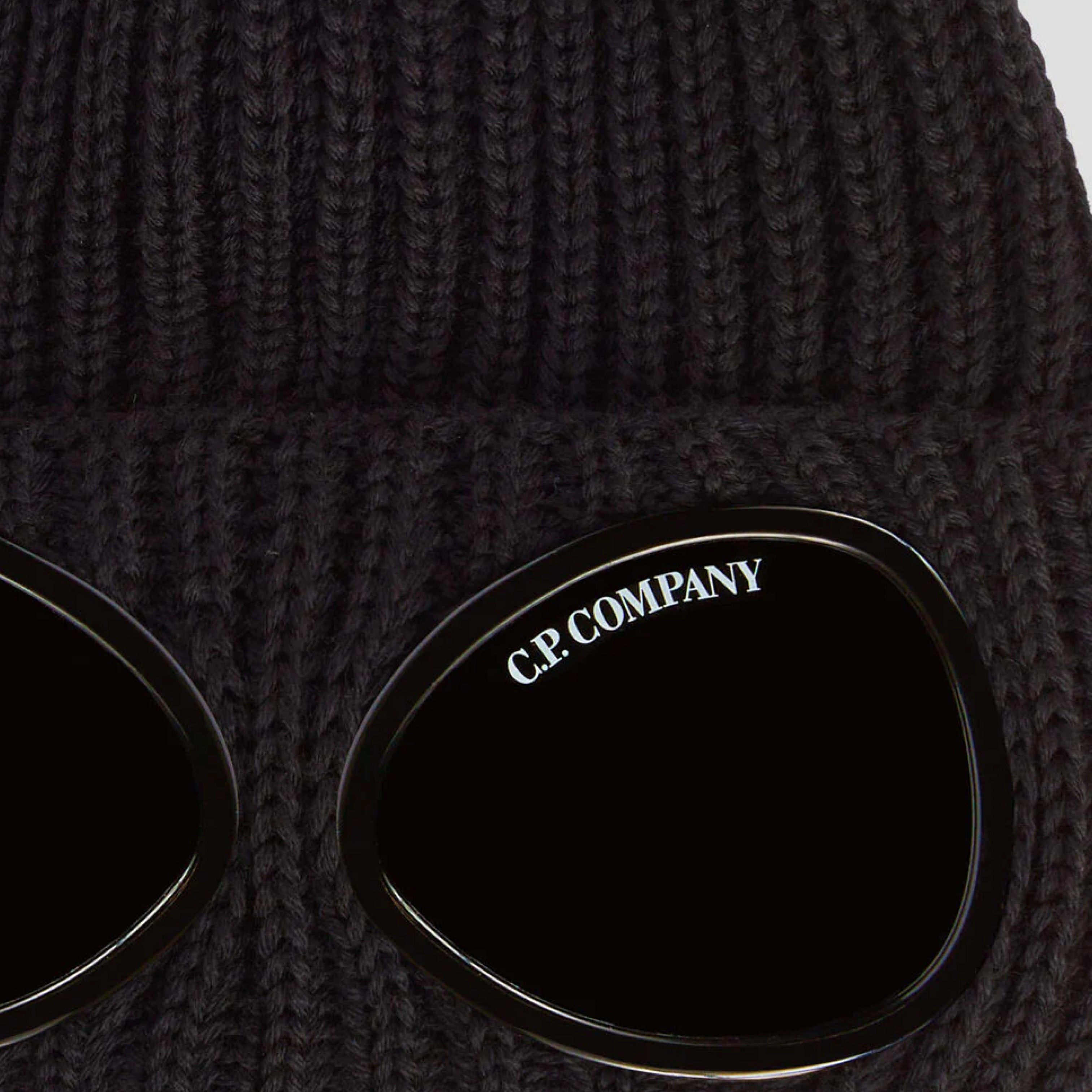 CP Company Junior Merino Wool Goggle Beanie - Warm Winter Hat for Kids - Perfect for Skiing, Snowboarding & Outdoor Activities