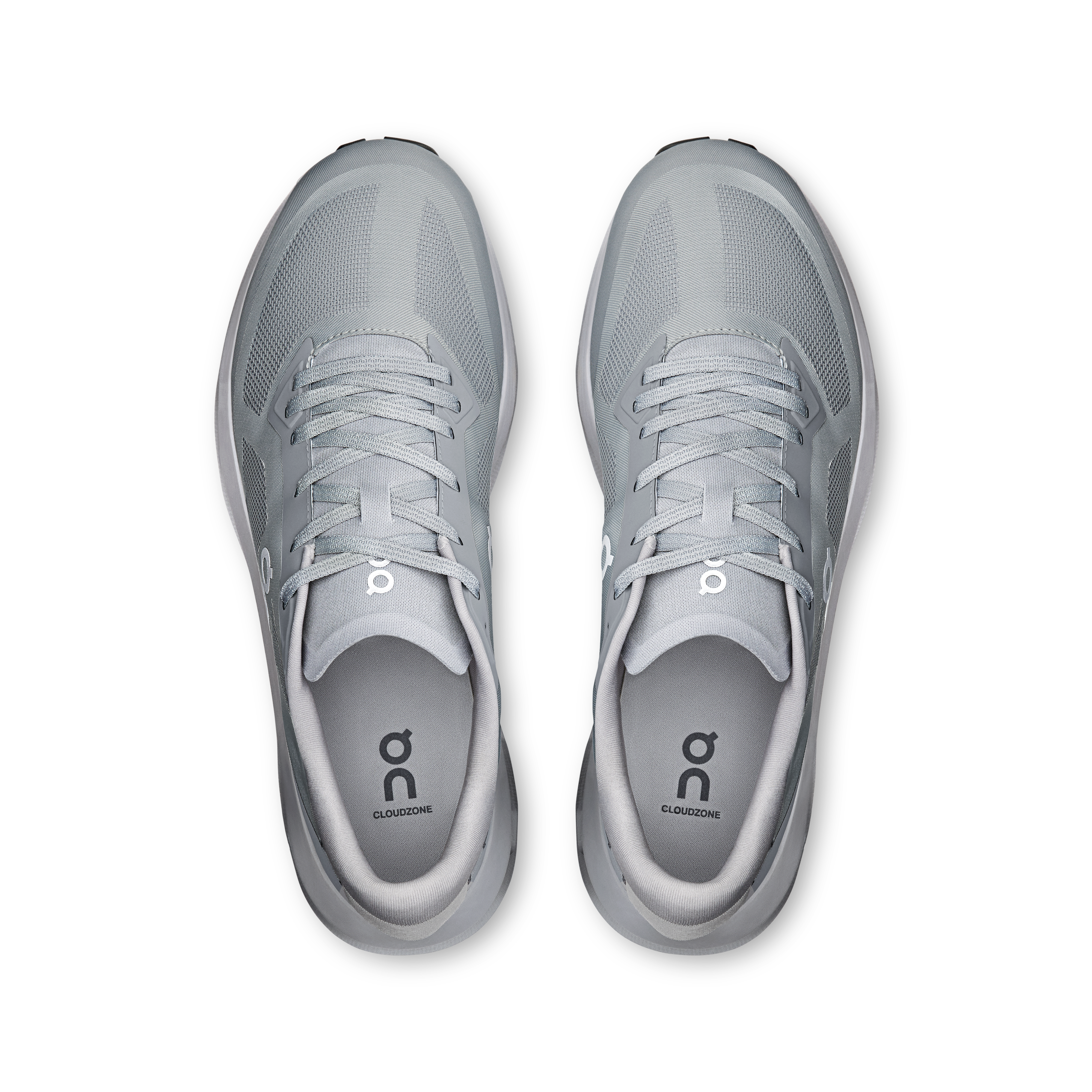 On Running Men's Cloudzone Running Shoes - Lightweight & Breathable for Road & Trail - Alloy / Rock - Perfect for Jogging, Gym & Outdoor Activities