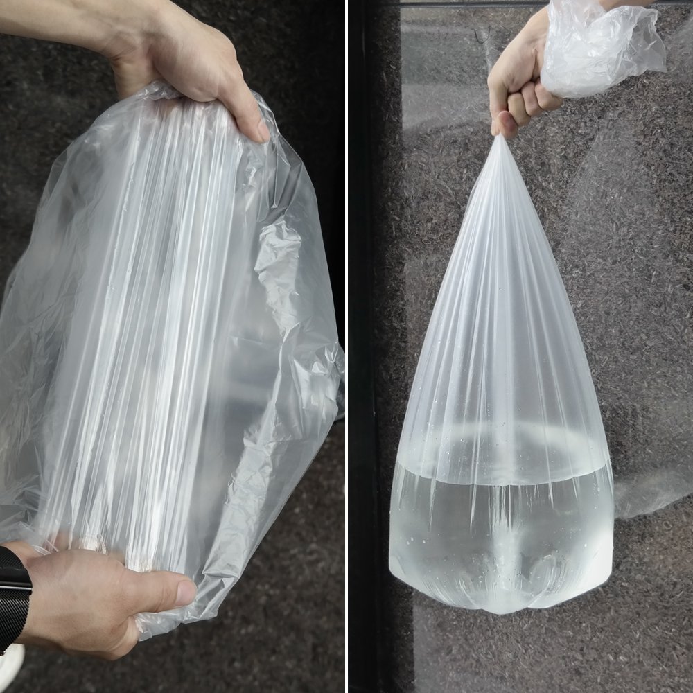 4 Gallon Clear Trash Bags - 1500 Count Small Garbage Bags (15 Rolls) | Heavy Duty, Leak Proof | Perfect for Kitchen, Bathroom, Office & Car Waste Disposal