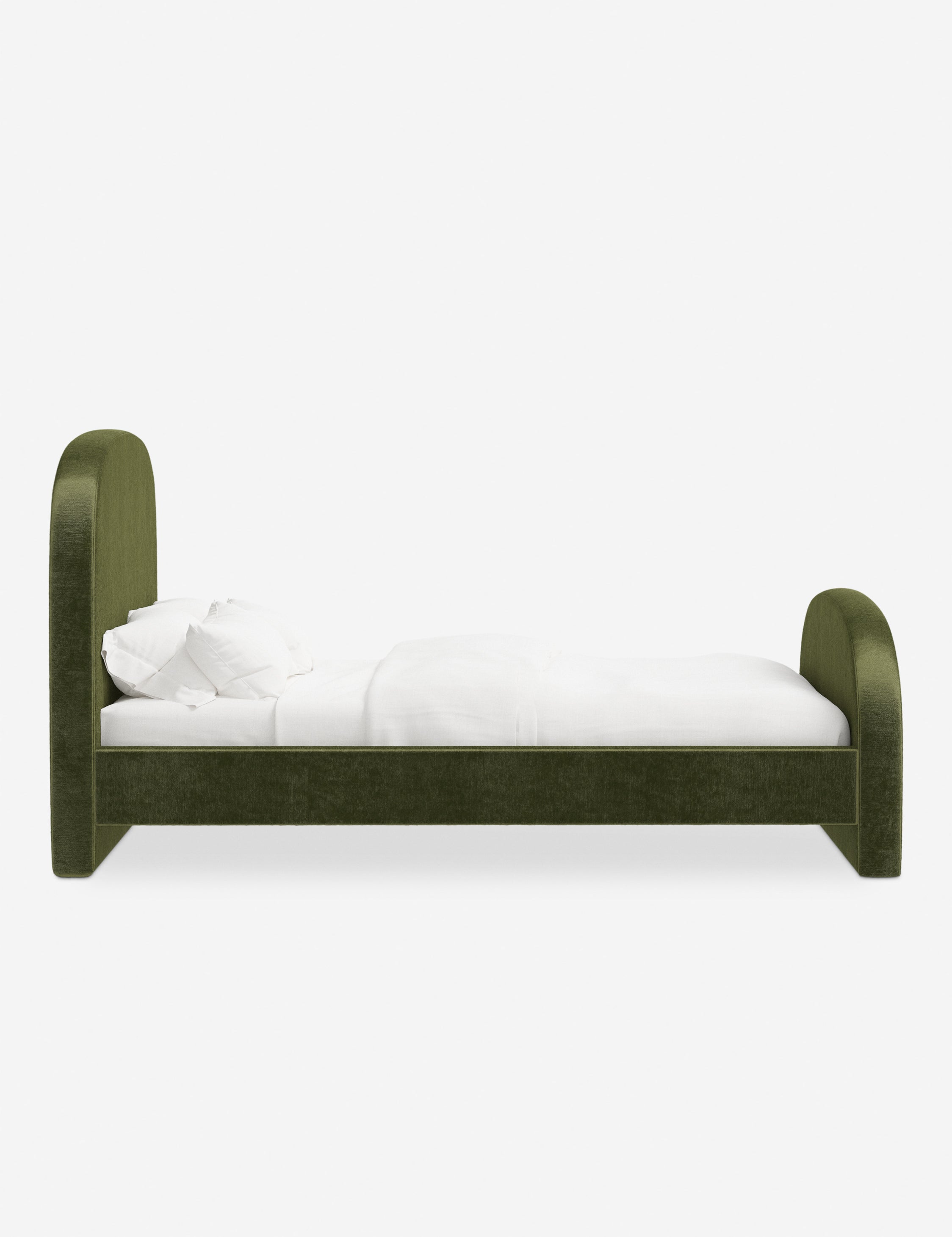 Stylish Bescond Platform Bed Frame - Queen Size Modern Minimalist Bedroom Furniture for Small Spaces | Perfect for Apartments, Dorms & Guest Rooms