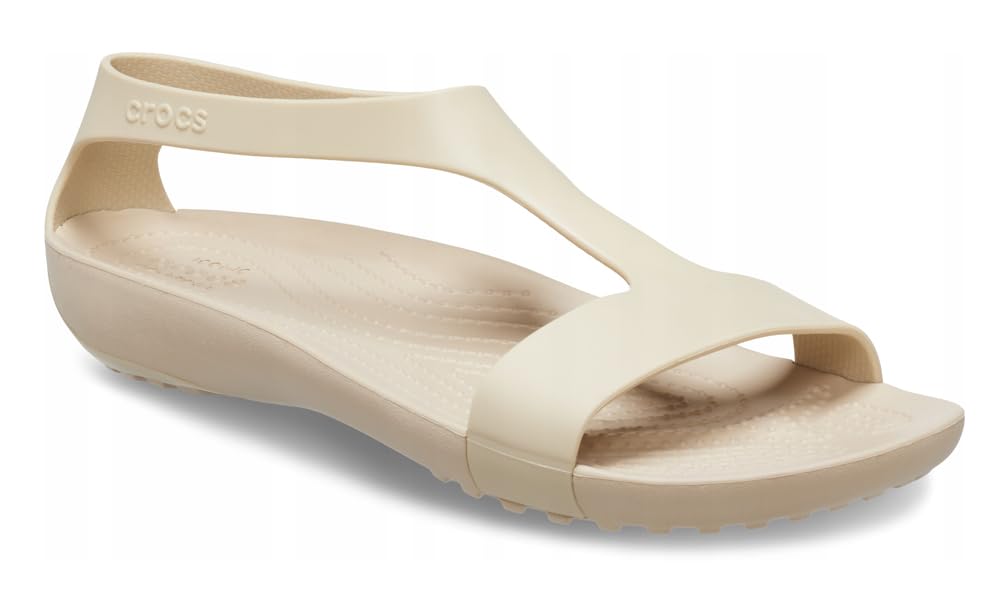 Crocs Women's Serena Sandals - Comfortable Slip-On Summer Sandals for Women | Lightweight & Cushioned | Perfect for Beach, Pool, and Casual Outings