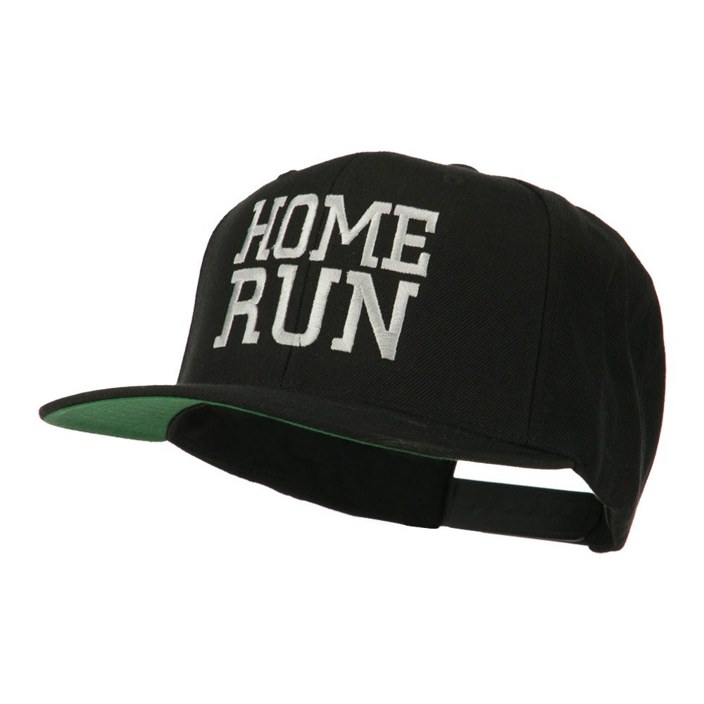E4Hats.com Home Run Embroidered Baseball Cap - Adjustable Cotton Dad Hat for Men & Women - Perfect for Baseball Games, Outdoor Sports & Casual Wear