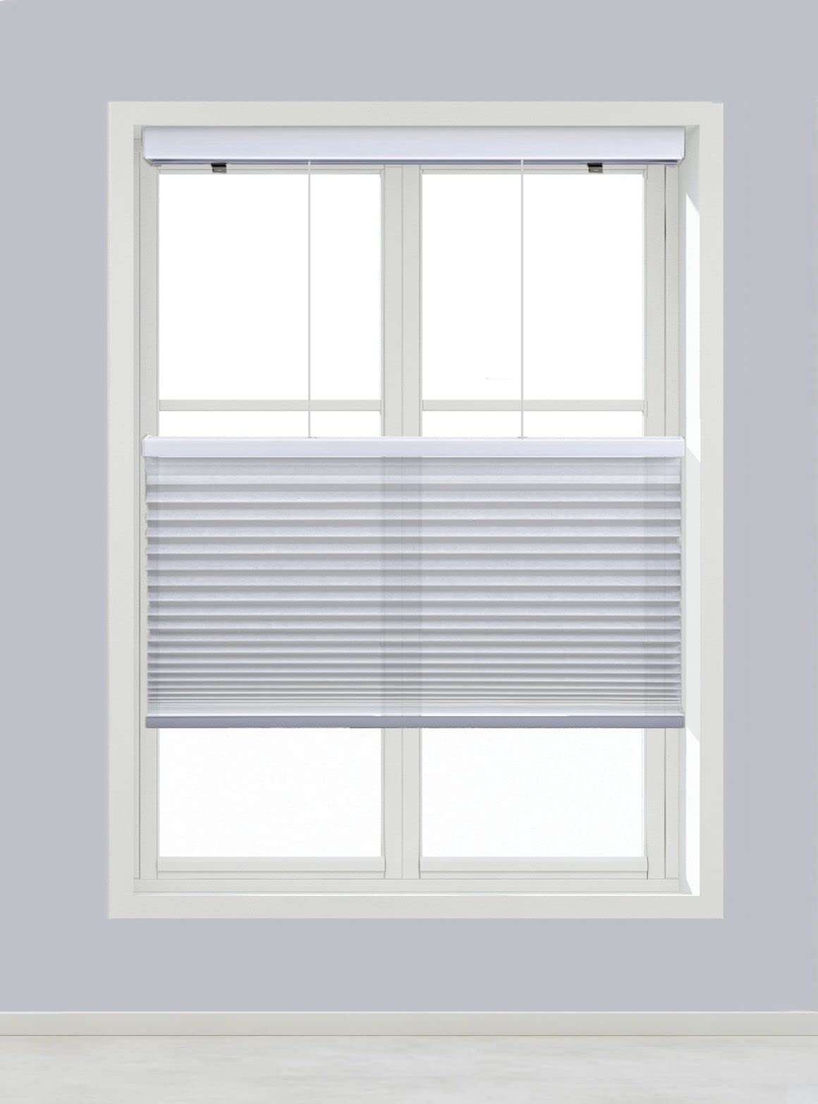 Linen Avenue Cordless Top Down Bottom Up Light Filtering Cellular Shade - 43