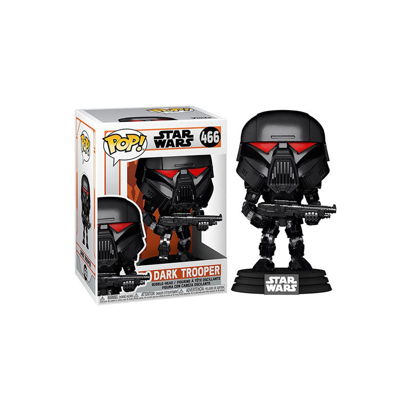 Funko Pop! Star Wars Dark Trooper Action Figure - Collectible Vinyl Toy for Fans & Gift for Star Wars Enthusiasts - Perfect for Display, Gifts & Themed Decor