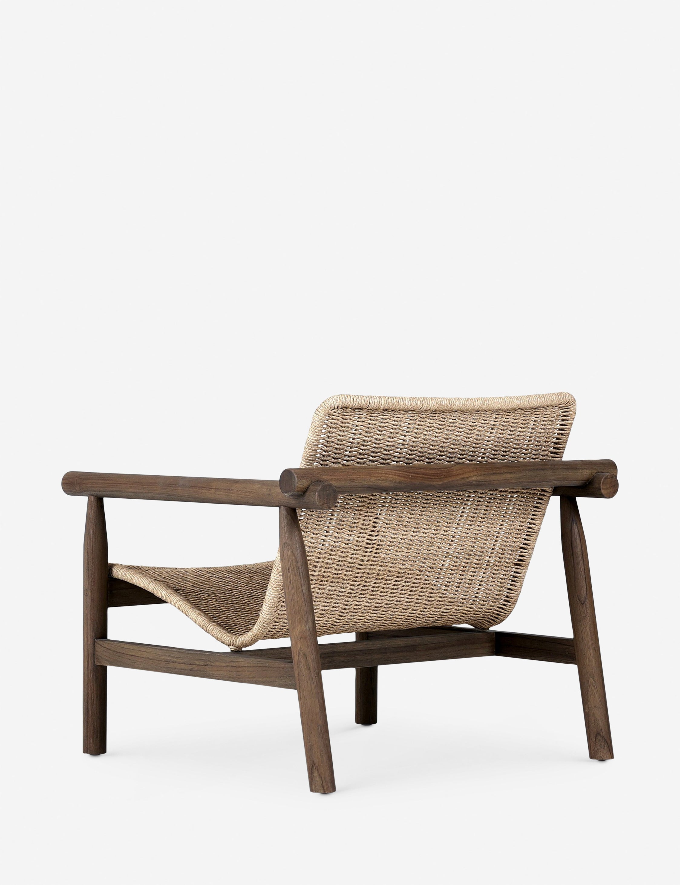 Amber Lewis x Four Hands Dume Indoor/Outdoor Accent Chair - Perfect for Patio, Porch, Living Room & Garden Decor