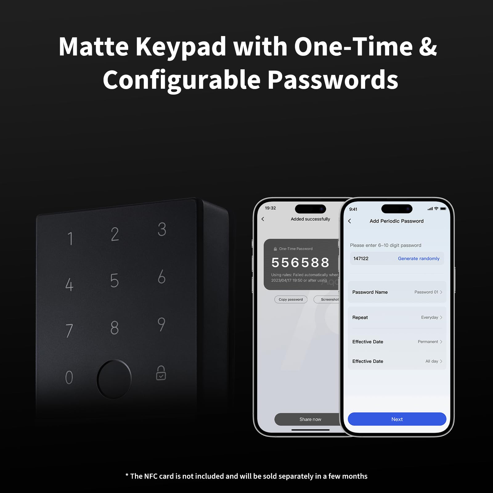 Aqara Smart Lock U100 - Keyless Fingerprint Door Lock with Apple Home Key, Touchscreen Keypad & Bluetooth Deadbolt | IP65 Weatherproof | Works with Apple HomeKit, Alexa, Google Assistant & IFTTT | Gray | Secure Smart Home Access for Apartments, Houses & Vacation Rentals