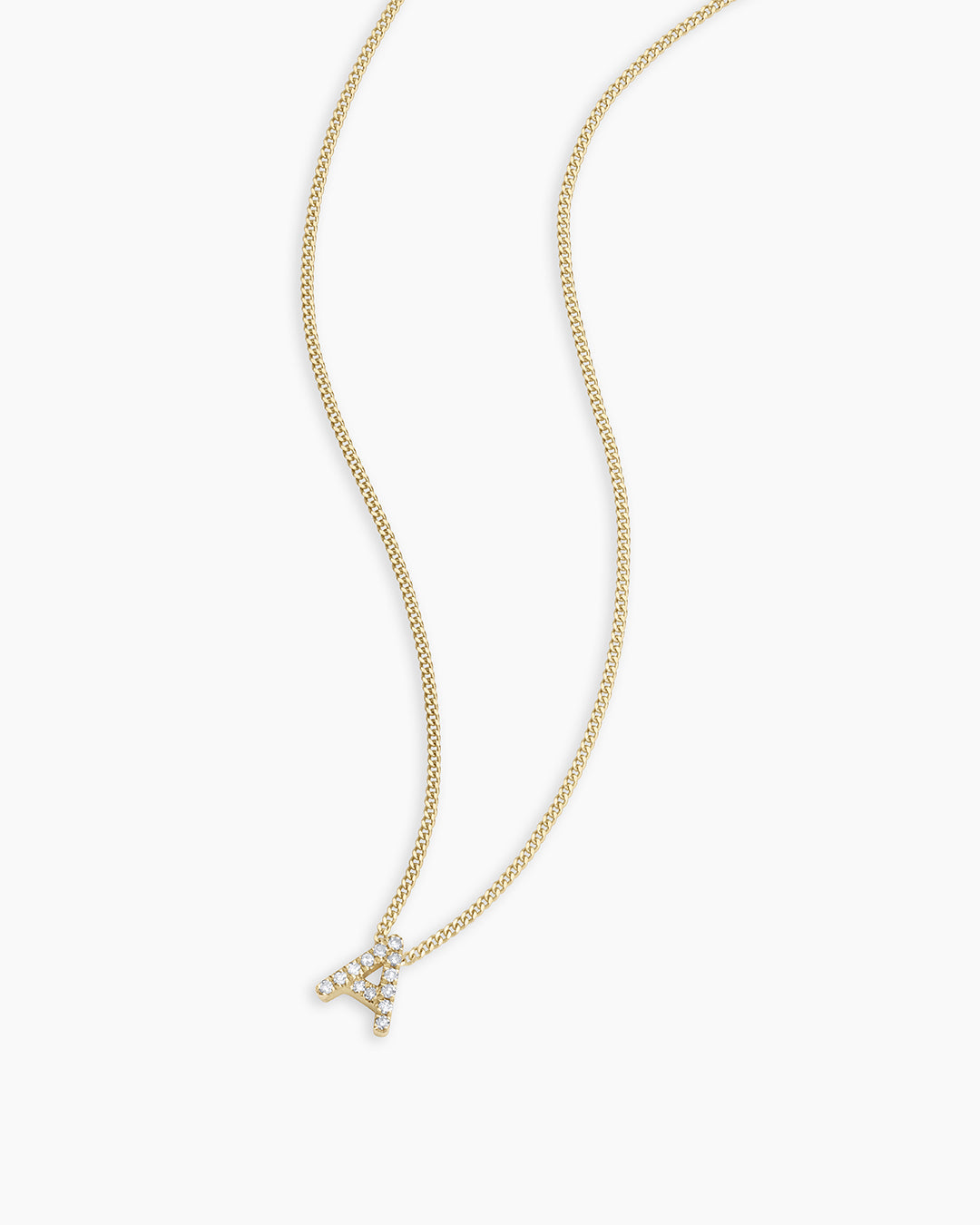 Diamond Alphabet Necklace - Personalized Initial Pendant Jewelry for Women - Perfect Gift for Birthday, Anniversary & Valentine's Day