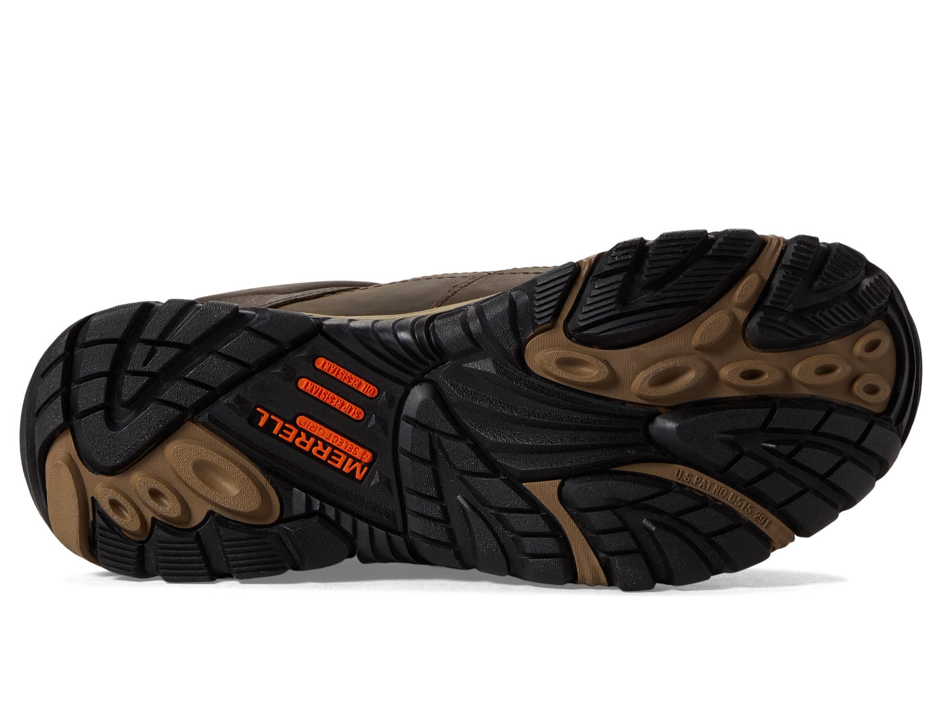 **Merrell Men's Moab Adventure Carbon Fiber Industrial Work Shoes - Durable & Comfortable for Hiking, Construction & Outdoor Work**