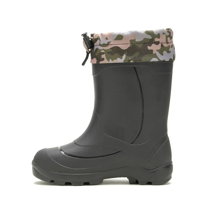 Kamik Light Pink Camo Snobuster 2 Boots - Women's Waterproof Winter Snow Boots for Hiking, Walking & Outdoor Activities