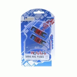 50 Amp Mini ANL Fuses - 2 Pack (AMA50) - High Current Protection for Car Audio, Marine & RV Electrical Systems