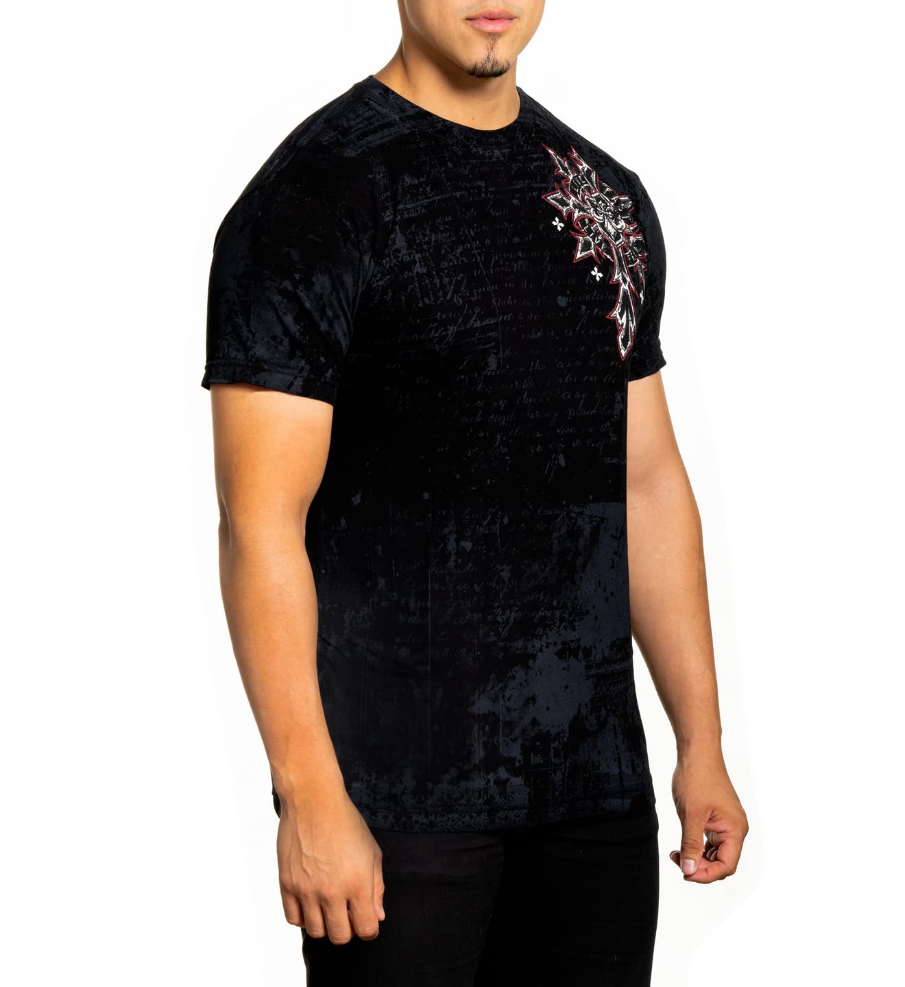 Affliction Men's Core Classic T-Shirts | Premium Cotton Graphic Tees for Casual Wear & Street Style | Gym, Outdoors, Everyday Fashion