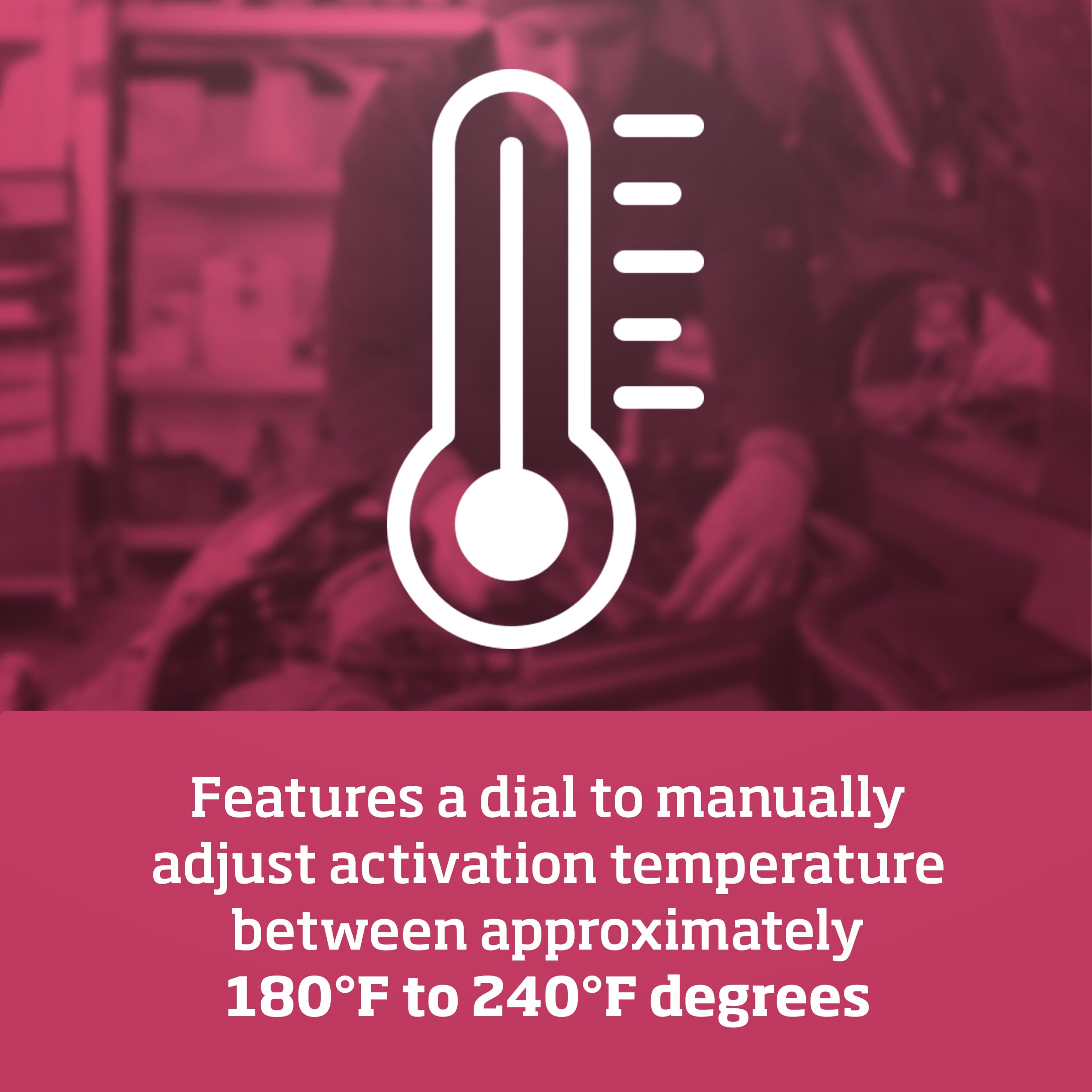 Adjustable Temperature Controller & Fan Speed Regulator for Car Cooling System (31147) - Gray Automotive Accessory - Perfect for Engine Overheating Prevention & Climate Control