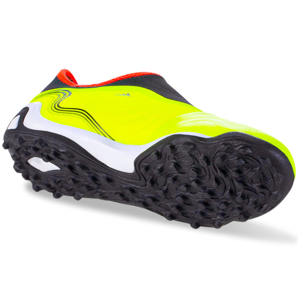 Adidas Copa Sense.3 LL Turf Soccer Cleats - Team Solar Yellow/Black - Artificial Grass Football Shoes for Men - Perfect for Turf Fields & Training Sessions