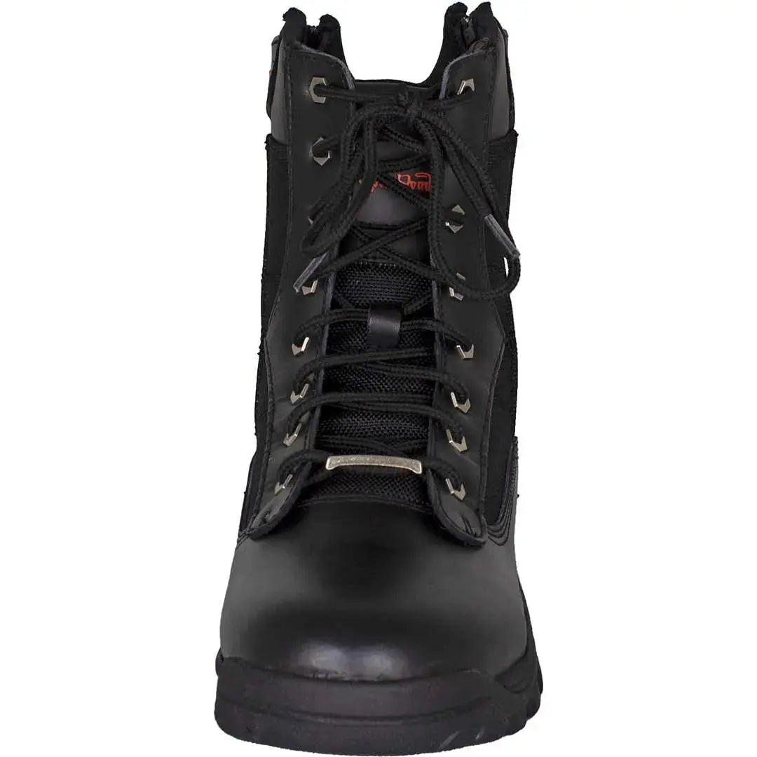 Open Road Men's SWAT Motorcycle Boots - Durable Riding Boots for Motorcycle Enthusiasts | Perfect for Long Rides & Adventure Touring