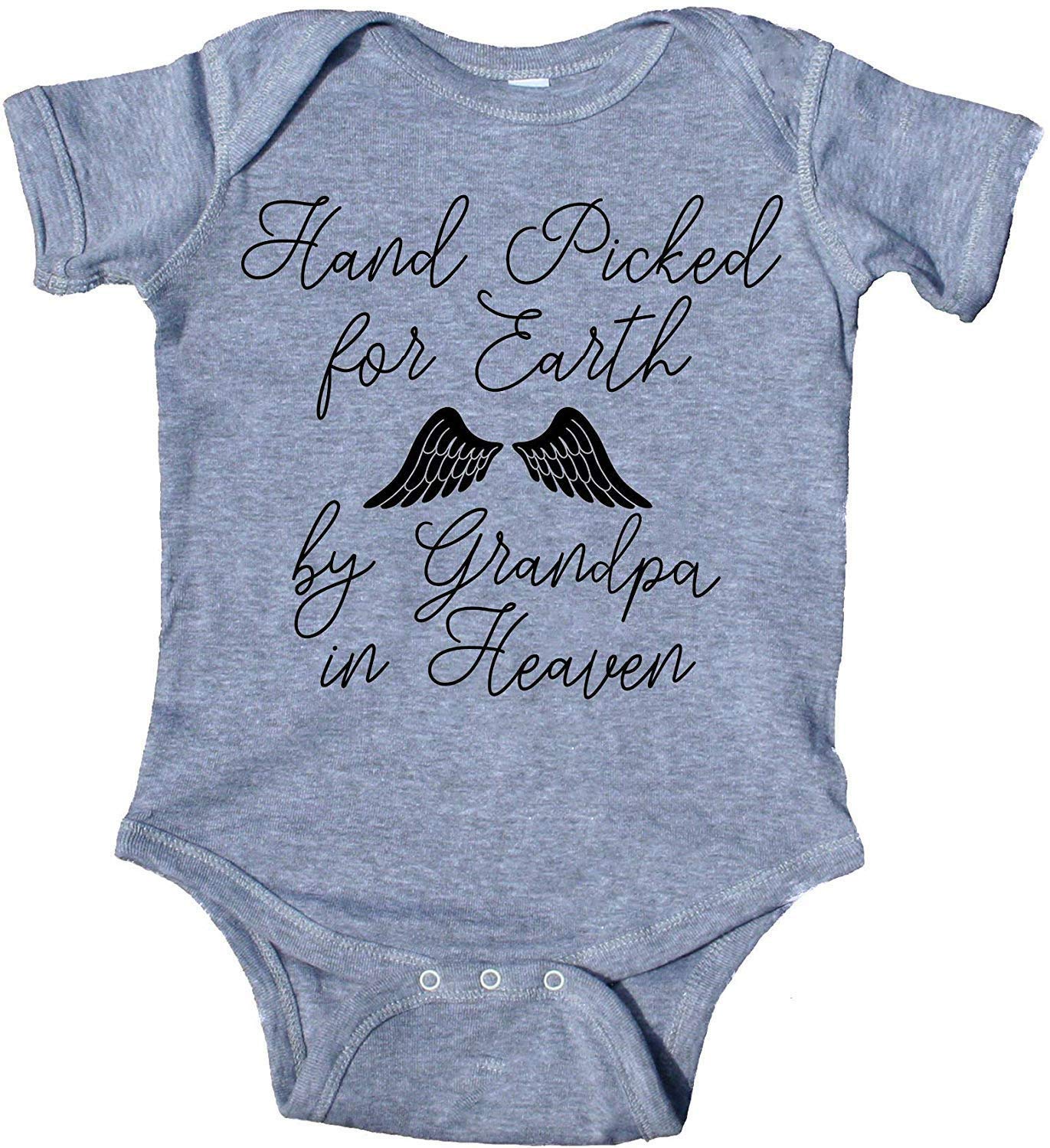 Heavenly Grandpa's Handpicked Organic Baby Romper - Soft Cotton Bodysuit for Infants & Toddlers | Perfect for Playtime, Photo Shoots & Everyday Comfort