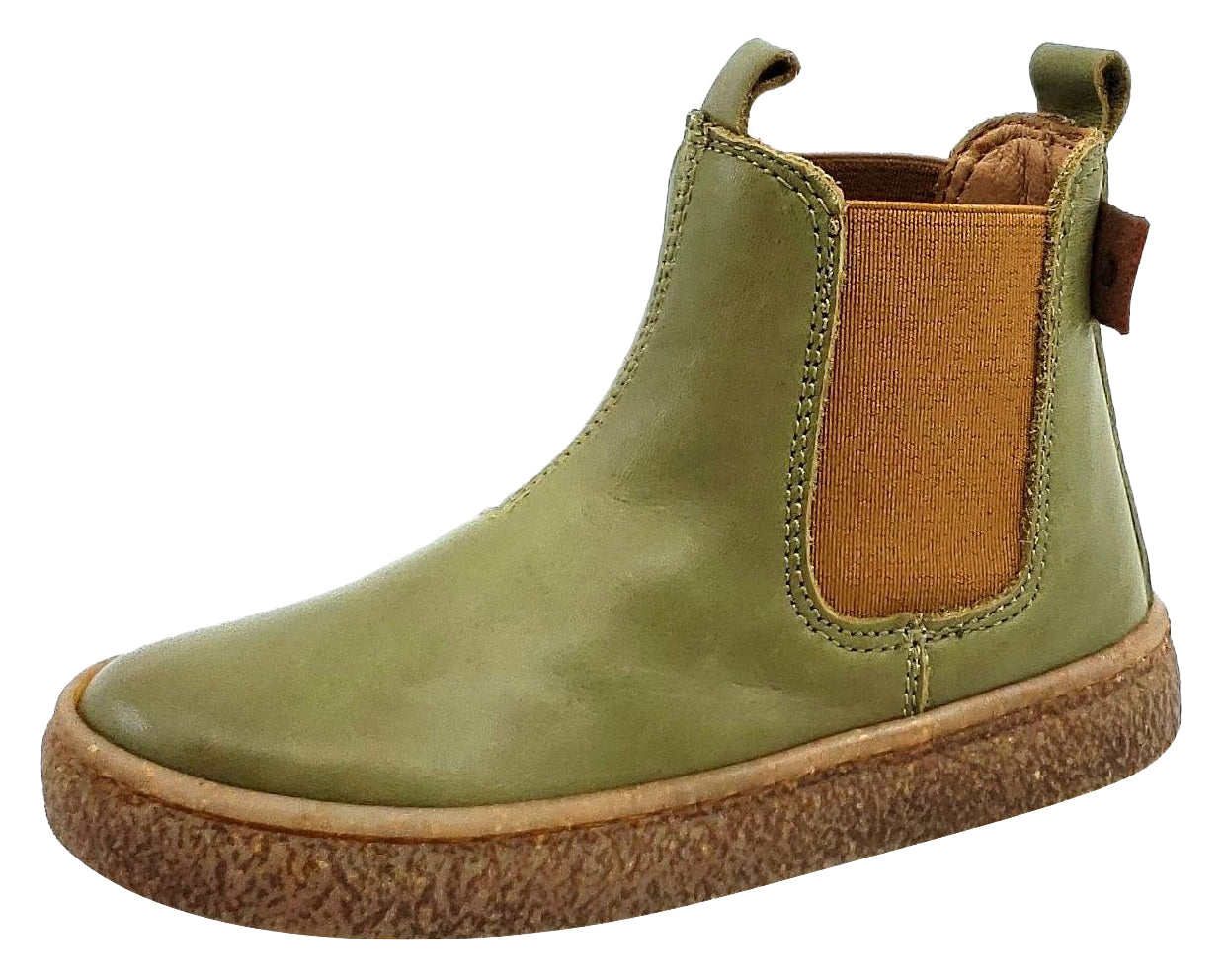 Naturino Boys' Figus Sneakers - Military Green | Comfortable Kids' Shoes for School & Outdoor Play