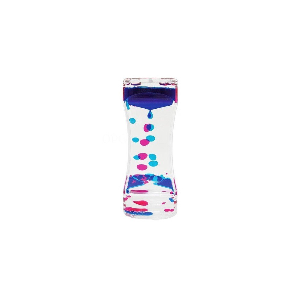 Colorful Liquid Motion Timer Toy - Sensory Relaxation & Stress Relief for Kids & Adults - Perfect for Home, Office, and Classroom Use