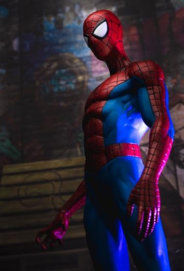 Marvel Spider-Man PVC Action Figure - Diamond Select Toys Collectible Statue for Superhero Fans | Perfect for Home Decor, Office Display & Gift Giving