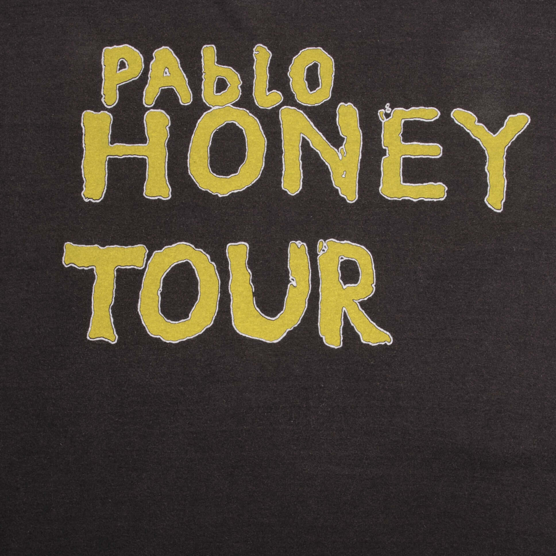 Vintage 1993 Radiohead Pablo Honey Tour Bootleg Tee Shirt - XL Single Stitch - Perfect for Concerts & Retro Music Fans