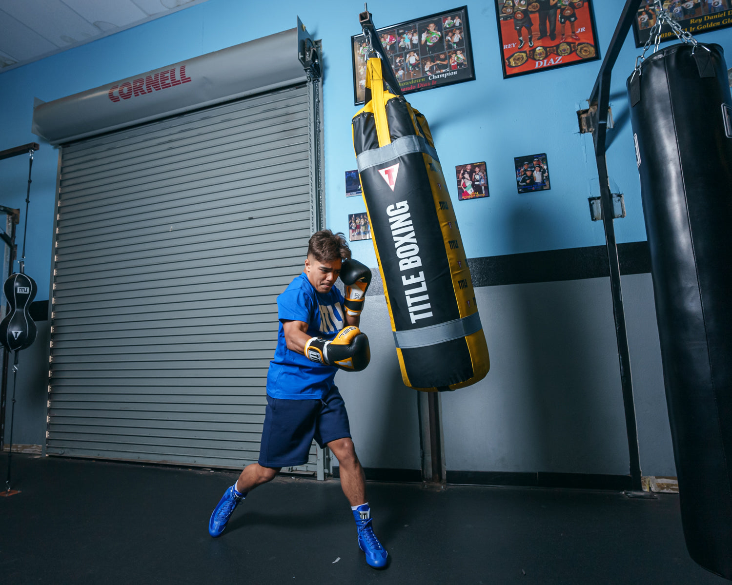 TITLE Boxing Gel World V2T Bag Boxing Gloves - Premium Training Gloves for Punching Bag, MMA, Muay Thai & Fitness Workouts - Ideal for Boxing Training, Sparring & Heavy Bag Practice
