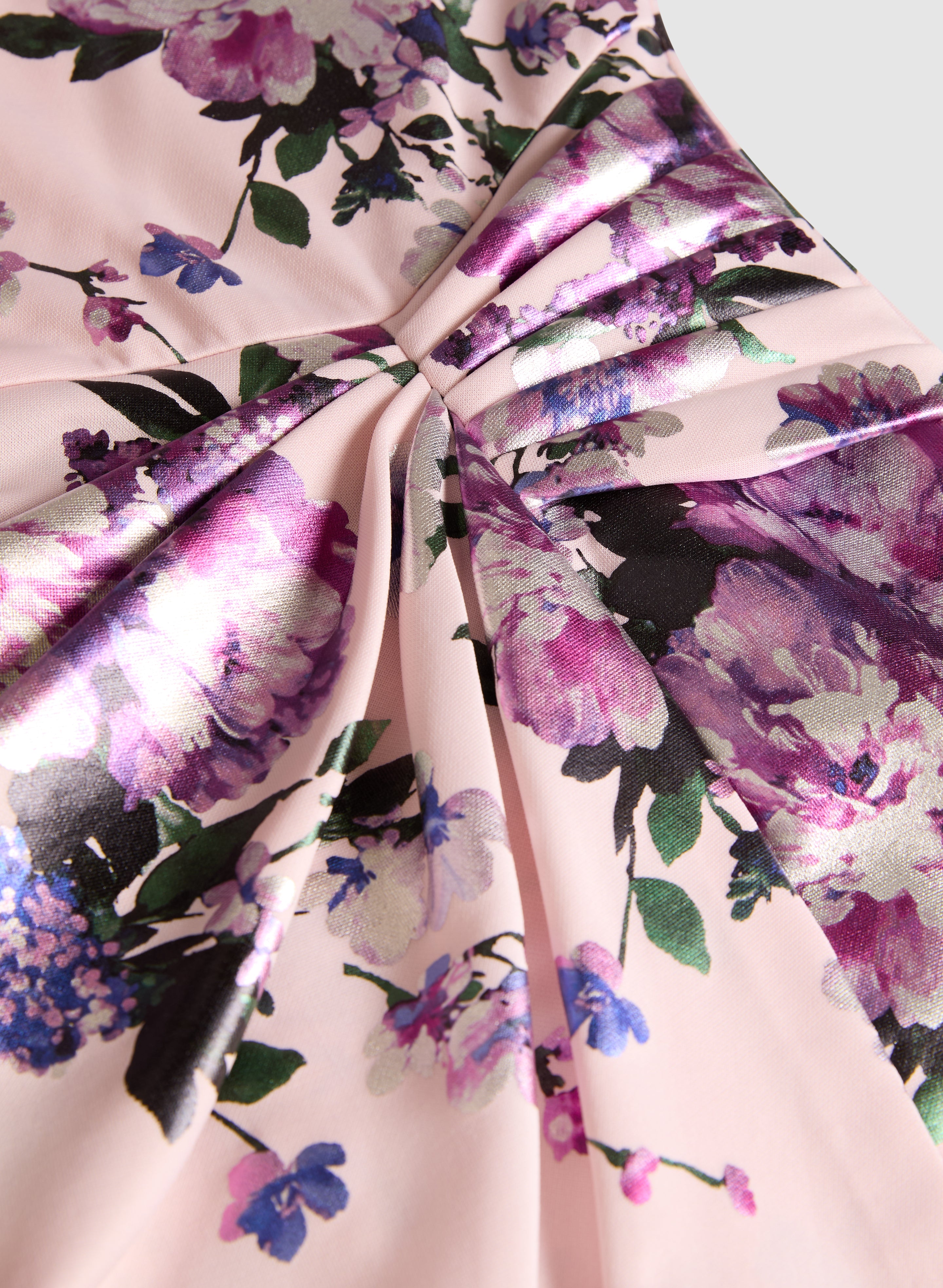 Floral Ruched Dress for Women - Elegant Summer Midi Dress with Ruffles & Stretchy Fit - Perfect for Weddings, Parties & Date Nights