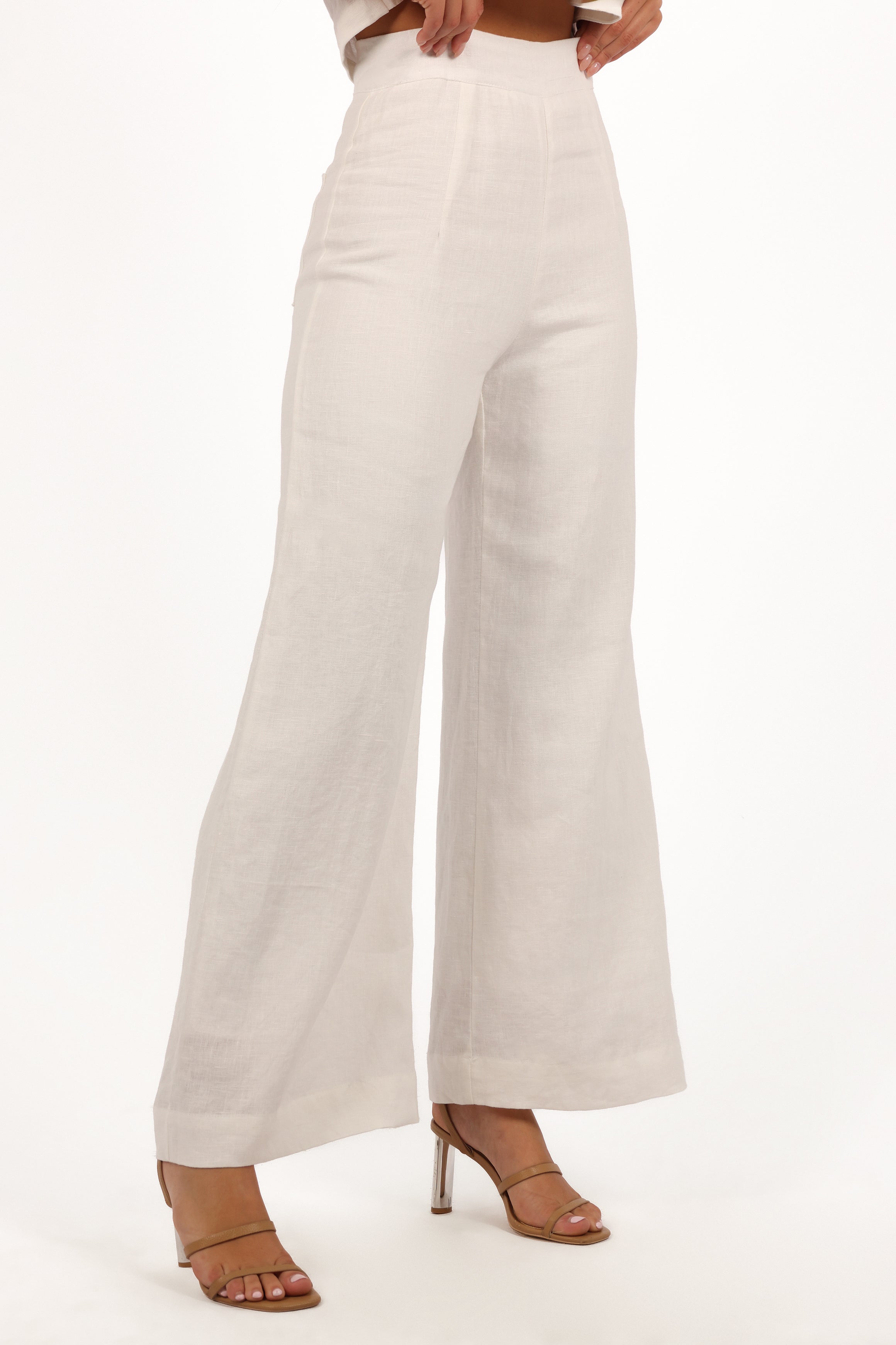 Devlin Pant - Premium Cloud White Trousers for Men | Comfortable & Stylish Casual Pants | Perfect for Office, Travel & Everyday Wear