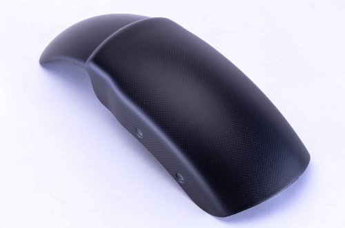 Bestem CBHD-VROD-FFD-F Black Carbon Fiber Matte Finish Front Fender for Harley Davidson VRSCF V-Rod Muscle - Durable Motorcycle Accessory for Enhanced Style & Protection on Cruiser Bikes
