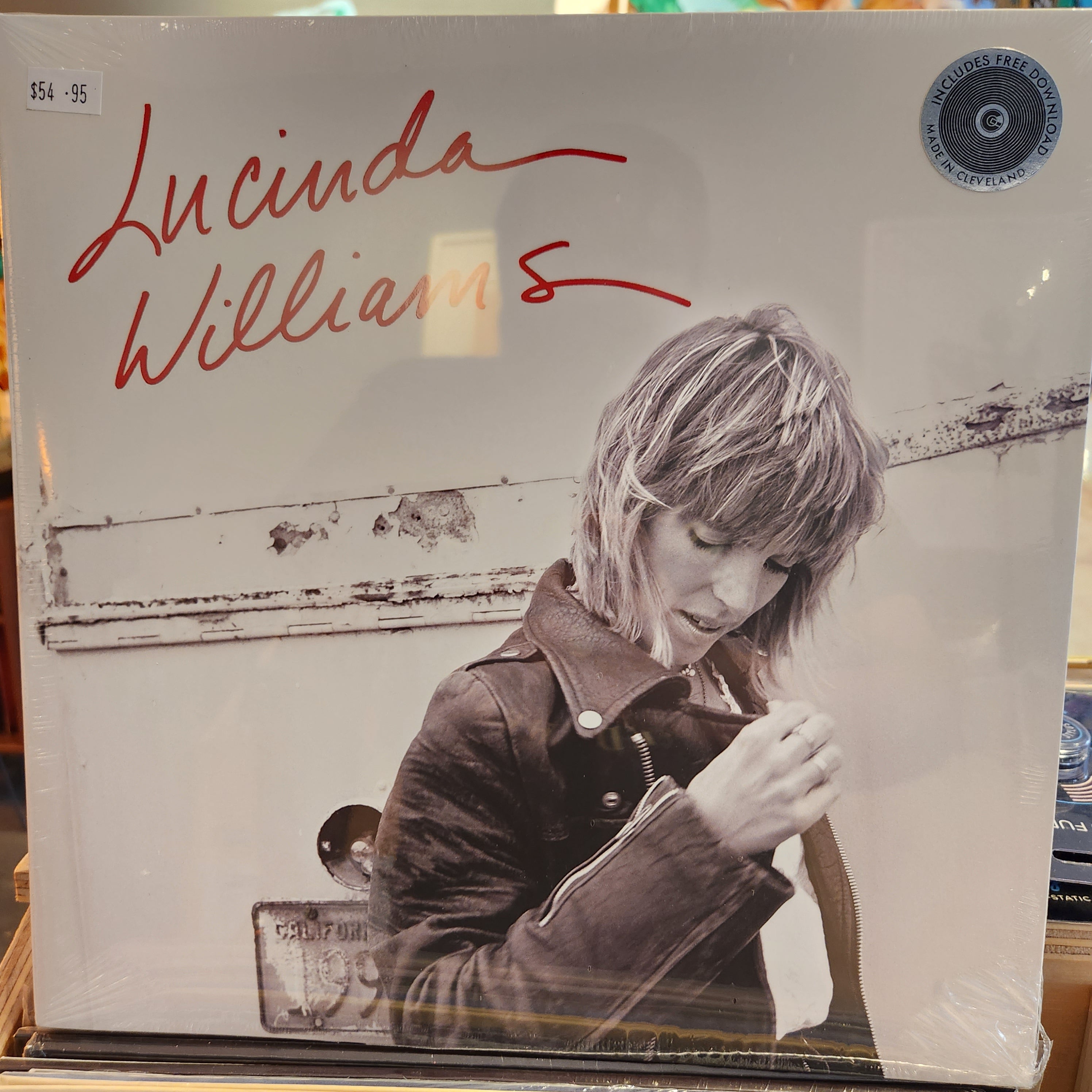 Lucinda Williams Self-Titled Vinyl LP - Classic Country Music Album for Collectors & Audiophiles - Perfect for Home Listening & Vinyl Enthusiasts