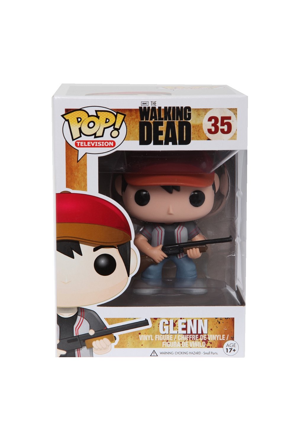 Funko POP! The Walking Dead Glenn Vinyl Figure - Collectible TV Show Action Figure for Fans & Gift for Zombie Apocalypse Lovers