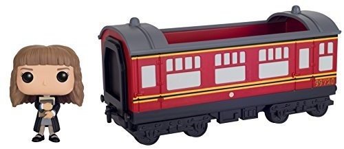 Funko POP Rides: Harry Potter - Hogwarts Express Train Car with Hermione Granger Collectible Figure | Harry Potter Merchandise for Fans & Collectors | Perfect for Display, Gifts, and Potterhead Collections