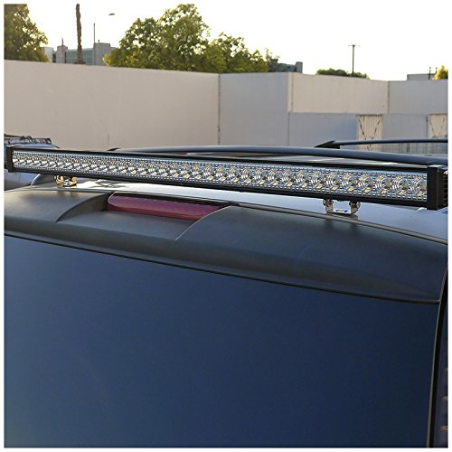 Spec-D Universal 36 LED Light Bar - 1 Row, 1208x66x91mm - Off-Road, Truck, ATV, SUV Lighting for Night Driving & Outdoor Adventures