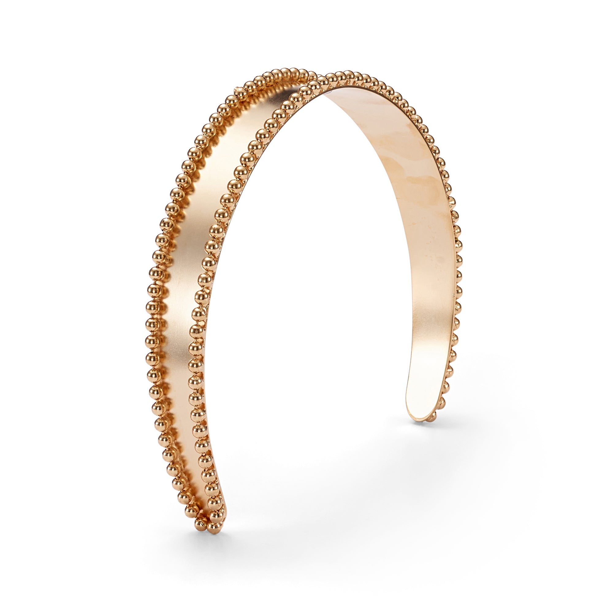 Liv Ballchain Petite Headband for Women - Elegant Hair Accessory for Everyday Wear, Parties & Weddings | Adjustable & Comfortable