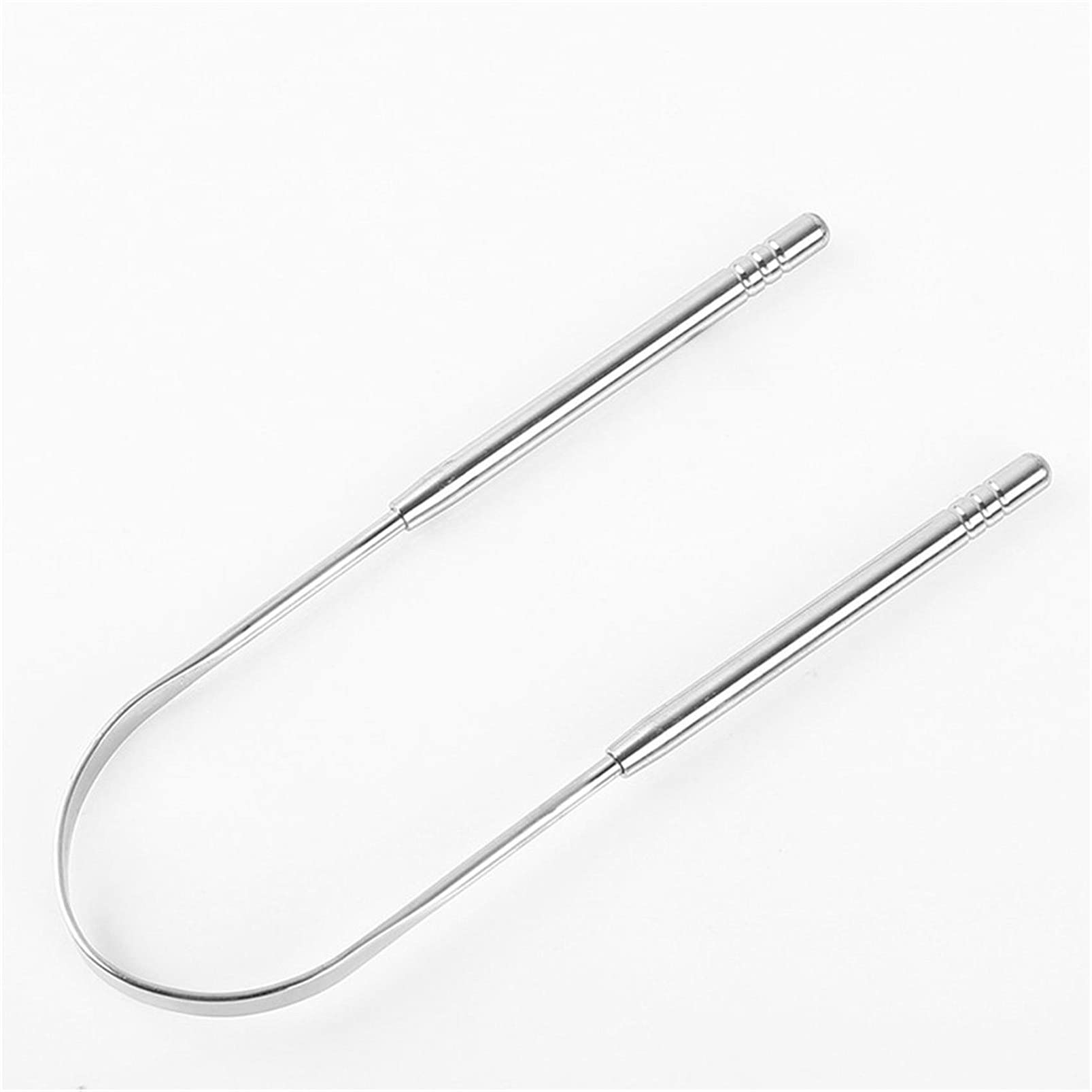 Premium Stainless Steel Tongue Cleaner Scraper - Durable & Portable for Travel, Adults Oral Hygiene - Freshens Breath & Promotes Healthy Teeth - Perfect for Daily Dental Care & On-the-Go Use