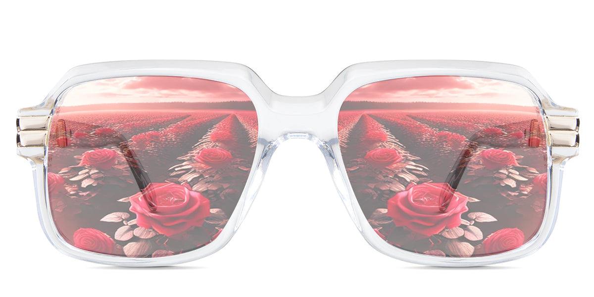 Hollis Women's Prescription Tinted Sunglasses - UV Protection & Stylish Eyewear for Driving, Outdoor Activities & Fashion Accessories