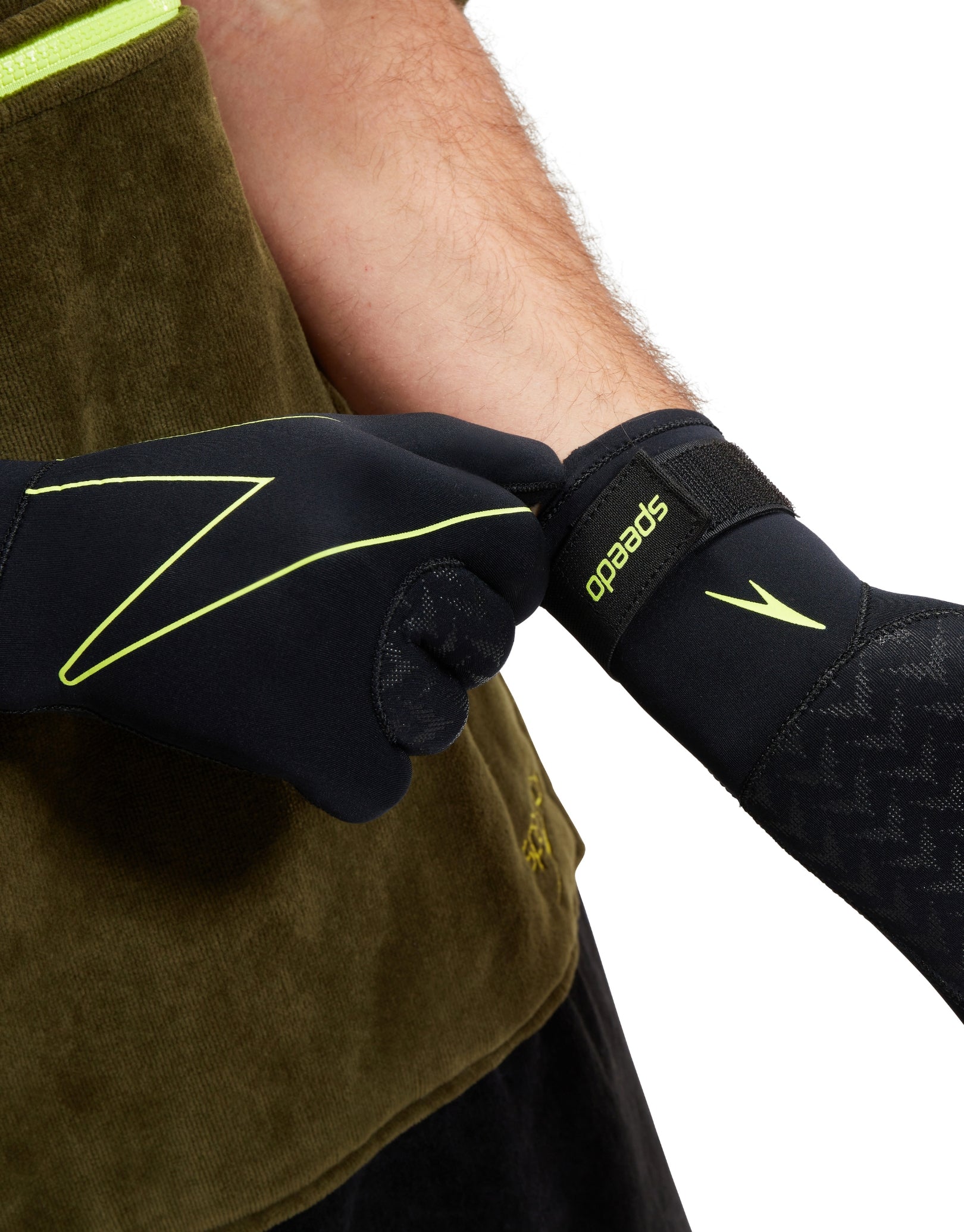 Open Water Neoprene Swim Gloves for Cold Water Swimming - Thermal Protection for Hands - Ideal for Triathlon, Scuba Diving & Surfing