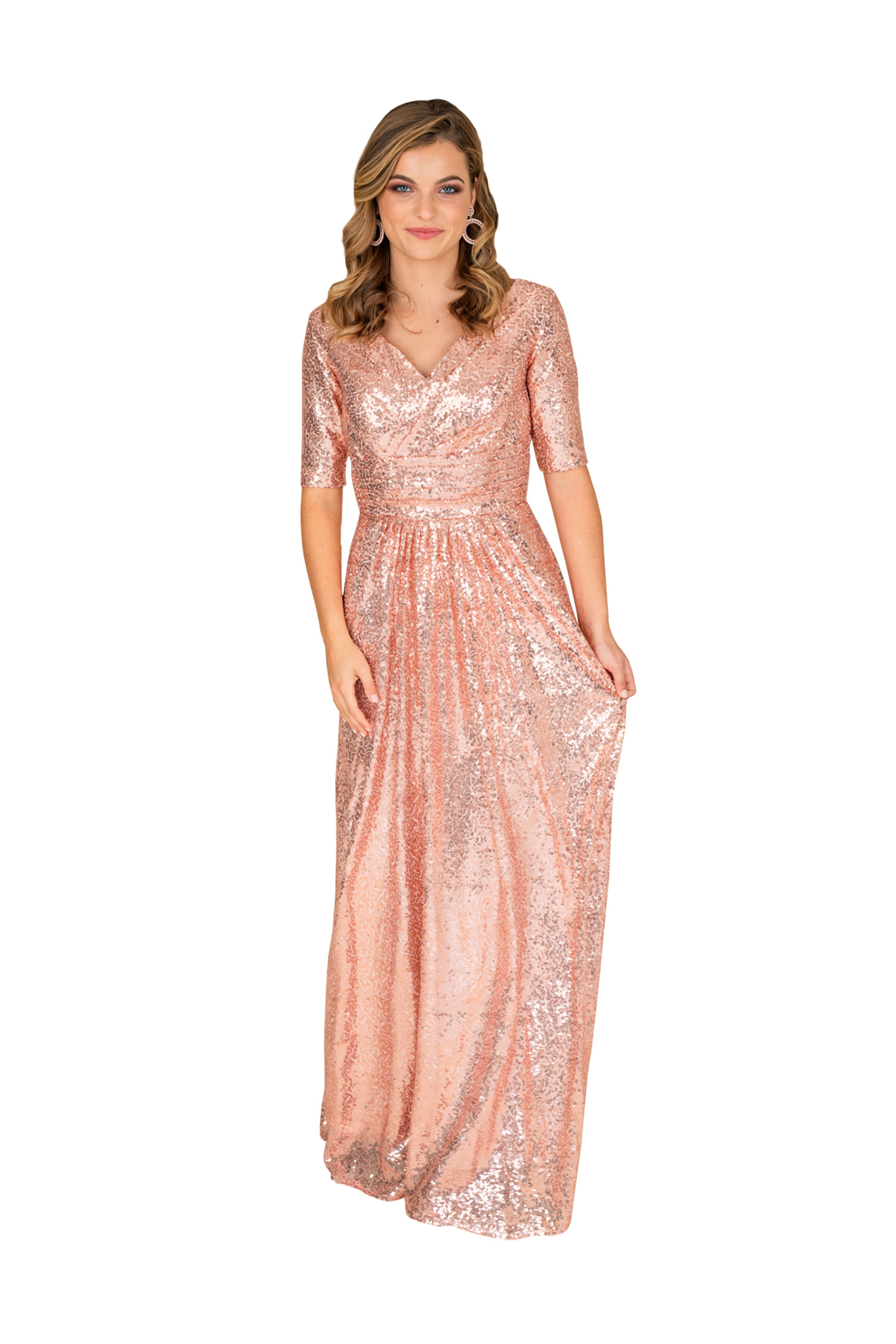 Elegant Women's Sequin Fitted Long Dress for Evening Parties, Prom, and Special Occasions - Glamorous & Stylish Formal Gown