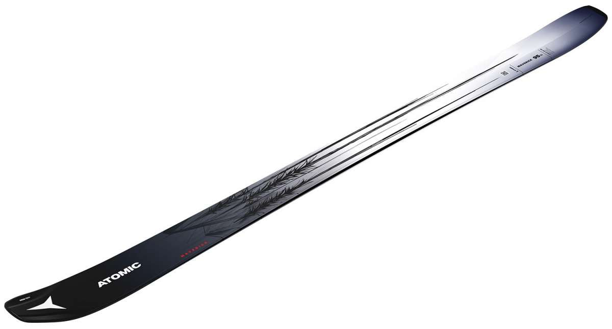 Atomic Maverick 95 Ti Skis 2024 - All-Mountain Skis for Men & Women | Premium Titanium Construction | Ideal for Powder, Groomers & Backcountry | Perfect for Advanced Skiers & Freeriders