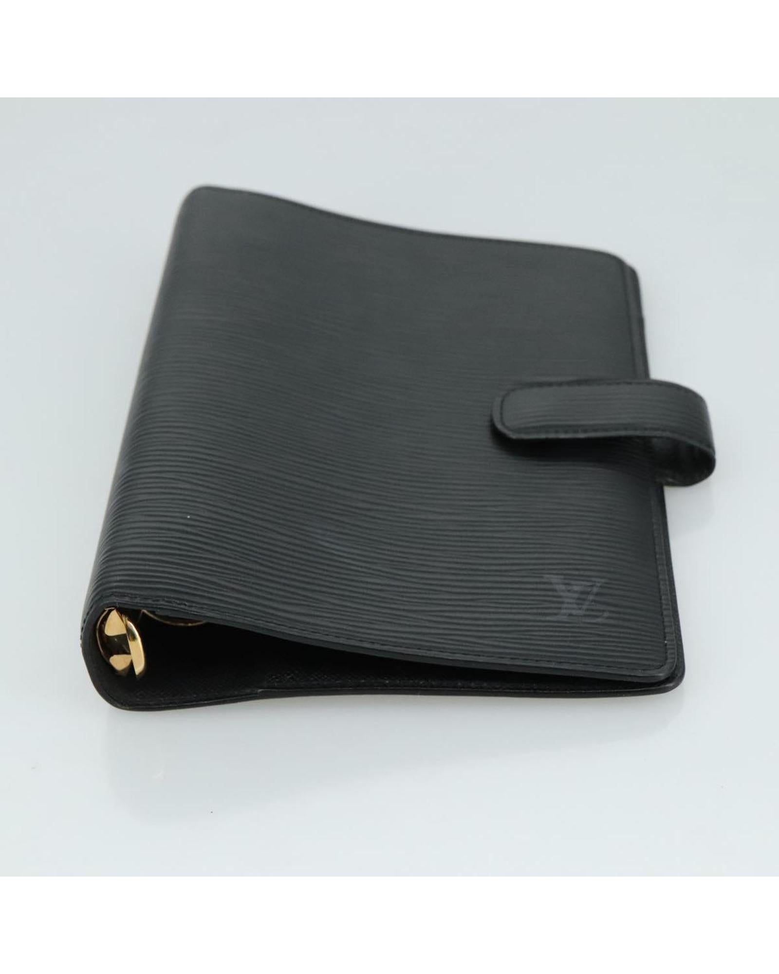 Louis Vuitton Agenda PM Epi Leather Planner - Slim Refillable Organizer for Business & Personal Use - Perfect for Meetings, Travel & Daily Scheduling
