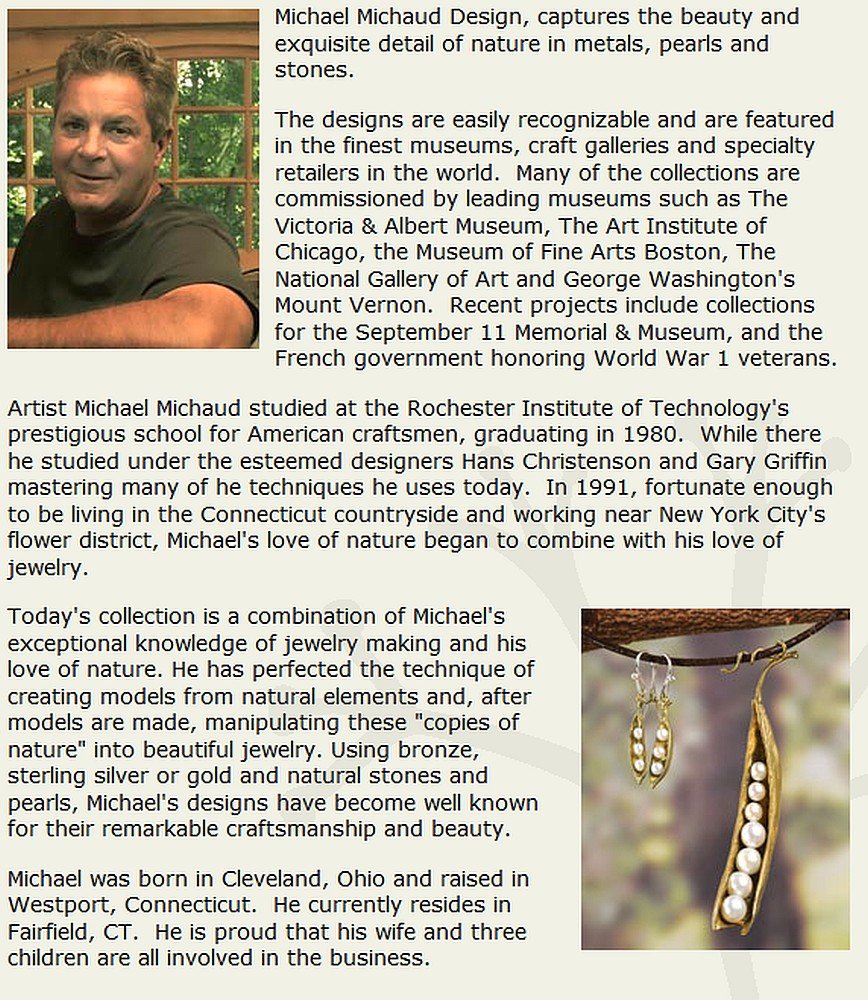 Michael Michaud Ivy Necklace 9297 - Botanical Jewelry for Women, Sterling Silver Leaf Pendant, Elegant Gift for Her - Perfect for Weddings, Anniversaries & Everyday Wear