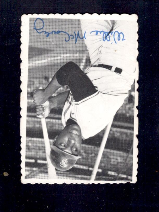 1969 Willie McCovey Topps Deckle Edge #31 San Francisco Giants Baseball Card - Vintage MLB Collectible for Sports Memorabilia Fans